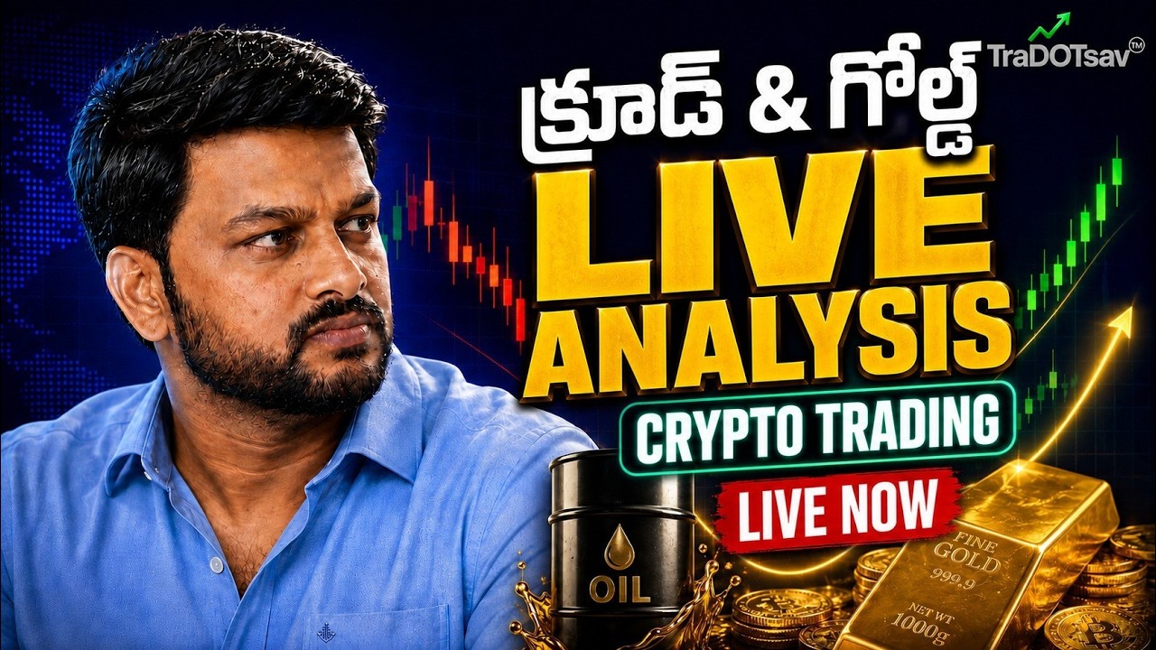 Markets with Shyam (LIVE) | Nifty, Bank Nifty & Crypto | Tradotsav