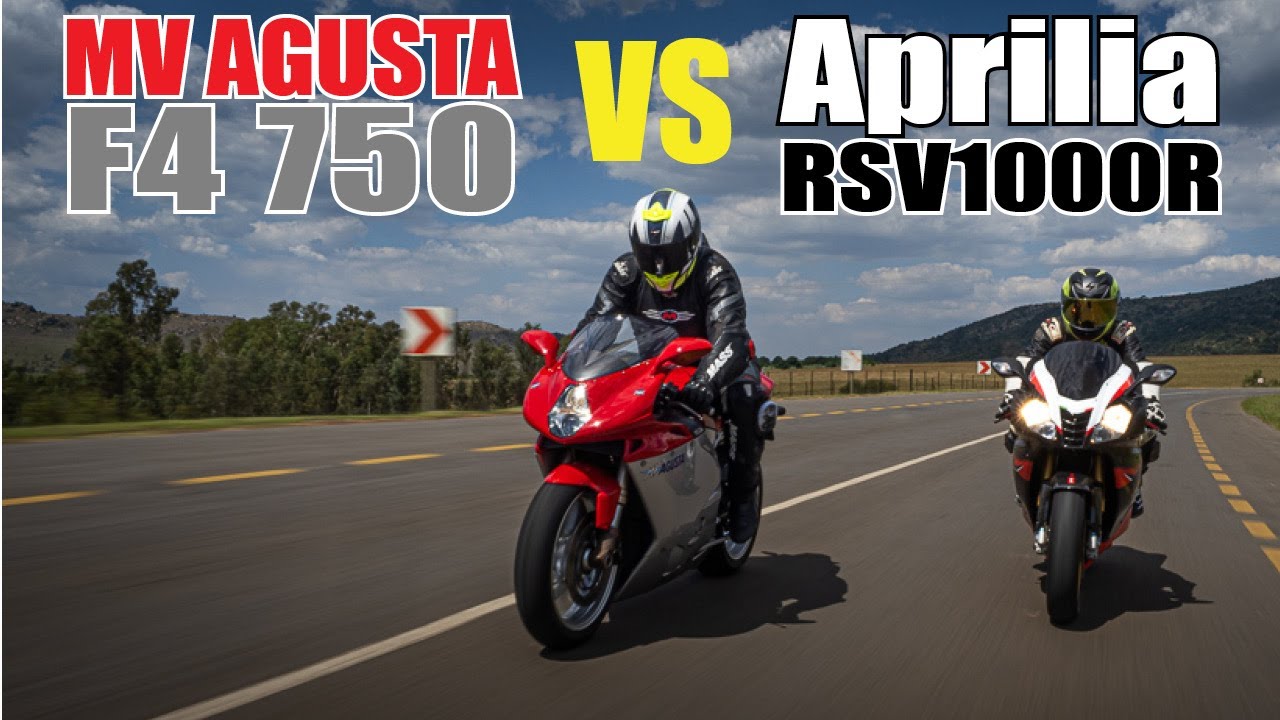 MV Agusta F4 750 против Aprilia RSV1000R Factory