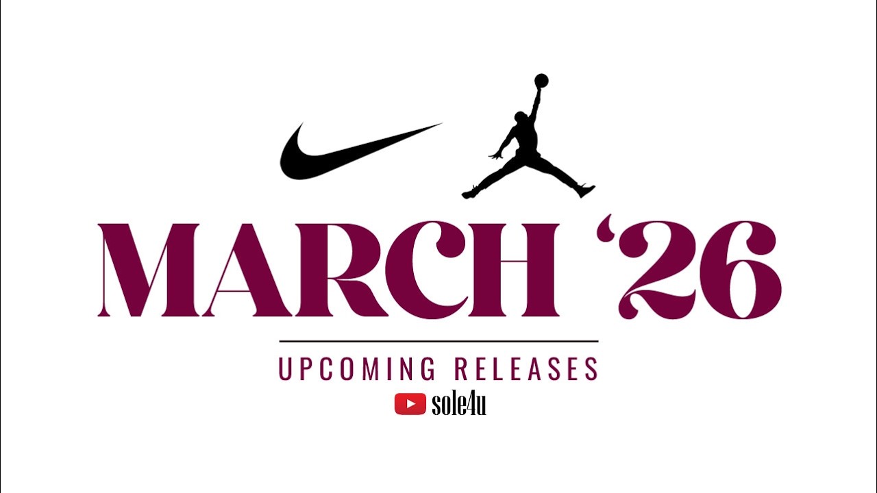 Предстоящие релизы кроссовок Nike и Jordan запланированы на конец марта 2026 года.