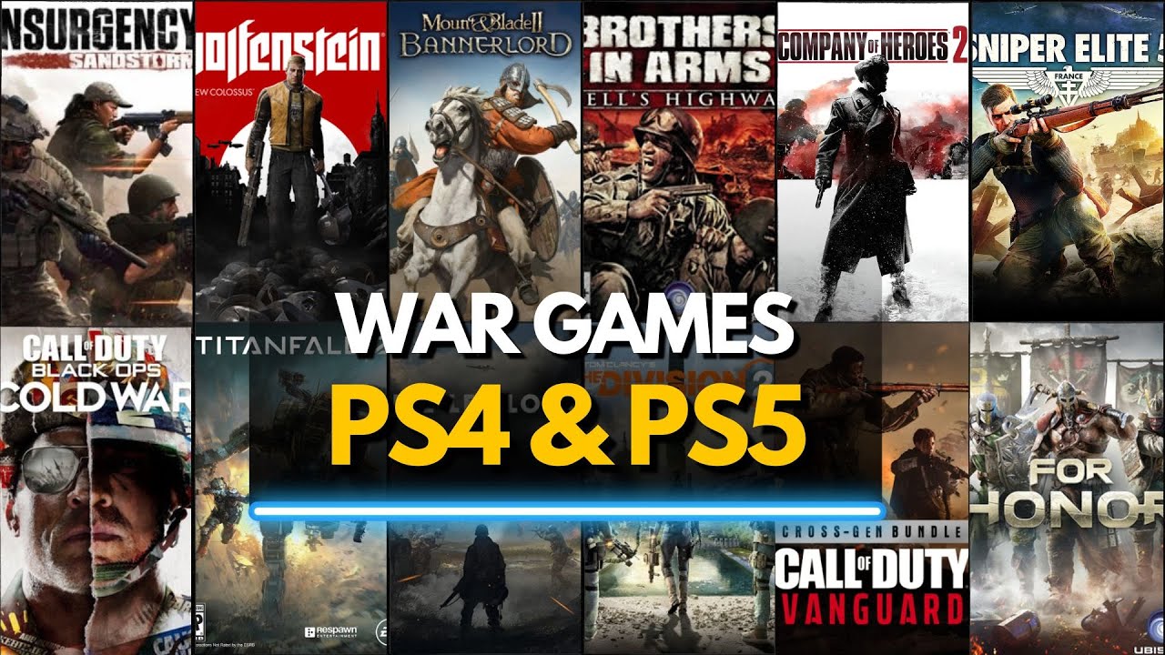 Top 35 Best WAR Games For PS4 & PS5 (2024)