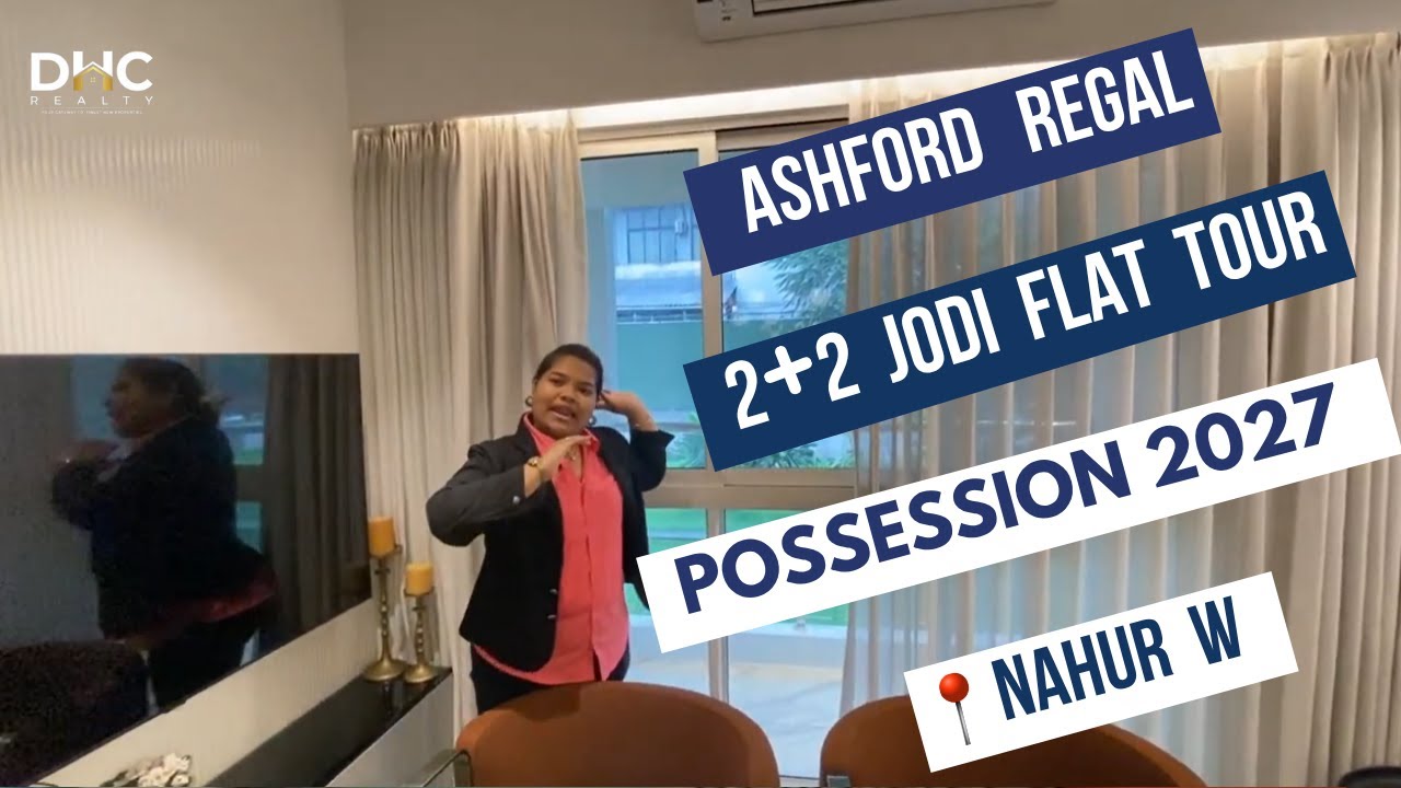 Ashford Regal Nahur | 2BHK Jodi Flat Tour | Flats in Mulund West | Review, Price, Location|#mulund