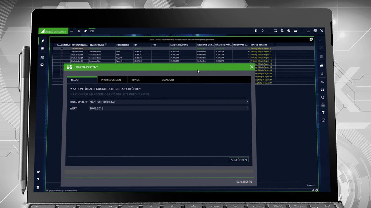 IZYTRONIQ - Arbeiten mit Multiassistent