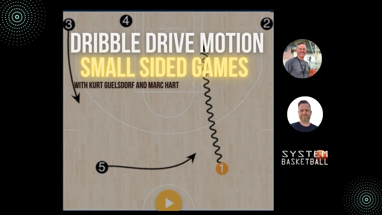 Small Sided Games for Dribble Drive Motion Offense