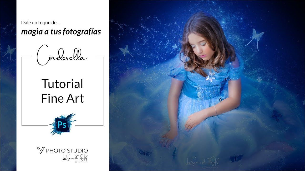 🏰 Paso a paso para crear el estilo Fine Art de Cenicienta 🏰 | Tutorial Photoshop