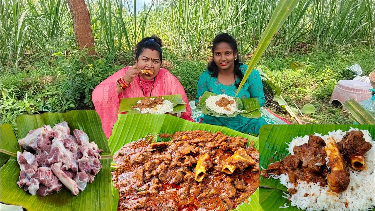 Village style spicy🔥Mutton masala curry
