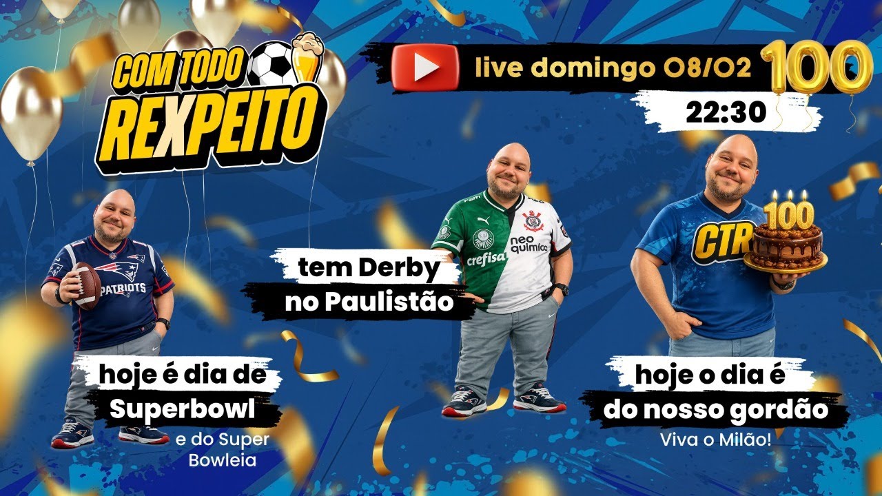 #100 CORINTHIANS X PALMEIRAS - AO VIVO - LIVE DE COMEMORAÇÃO 100 PROGRAMAS & NIVER DA BALEIA🎉🎉🎉