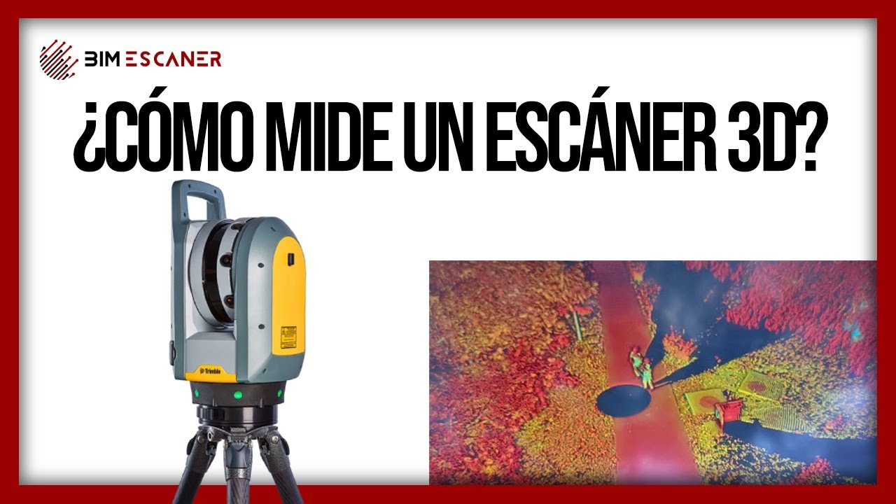 ¿Cómo mide un escáner 3D? | BIM ESCÁNER