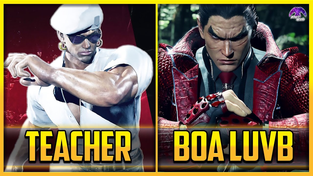 T8 v1.12 ▰ Teacher (Eddy) VS Boa Luvb (Kazuya) !!【Tekken 8 High Level Gameplay】