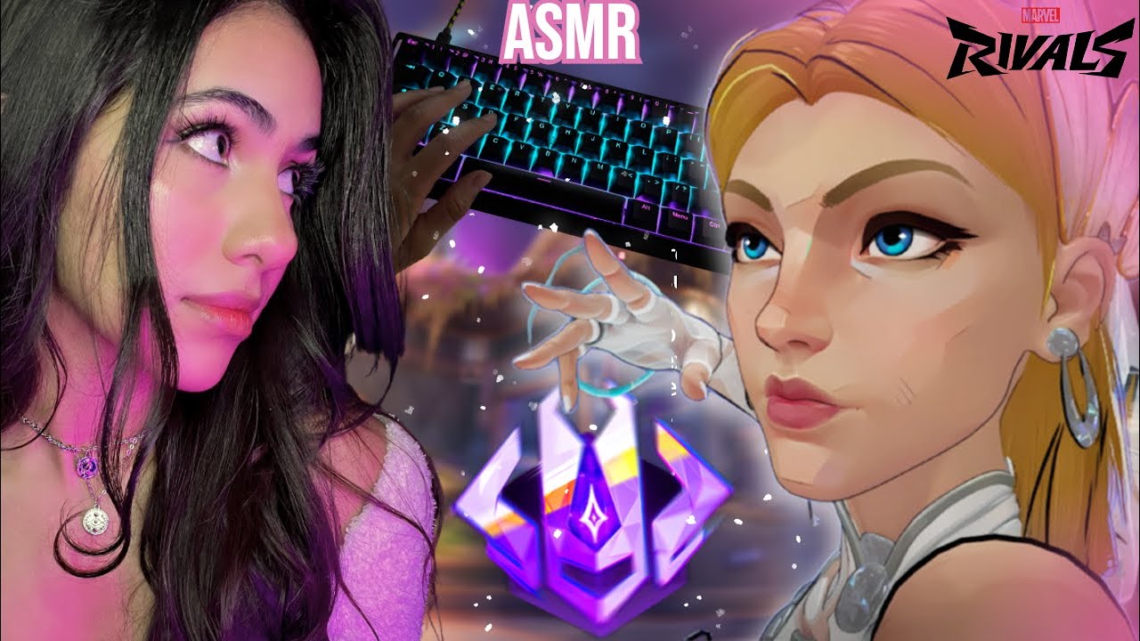 ♡ marvel rivals asmr ♡ invisible woman ranked ⊹ ࣪ ˖ [w/ handcam]