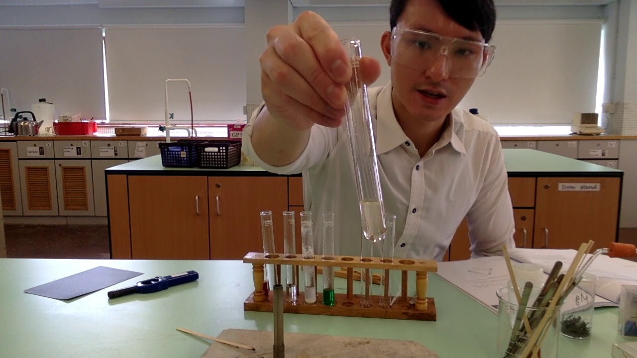 Experiment 14.1 - Investigating characteristics and chemical reactions of dilute acids