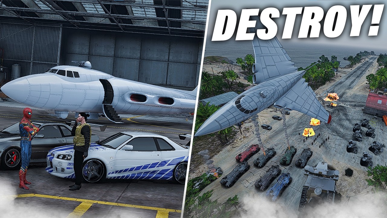 MUSNAH! PESAWAT BOMBER GUNDAM BERHASIL MERATAKAN SEMUA ROBOT BOS ATLAS!
