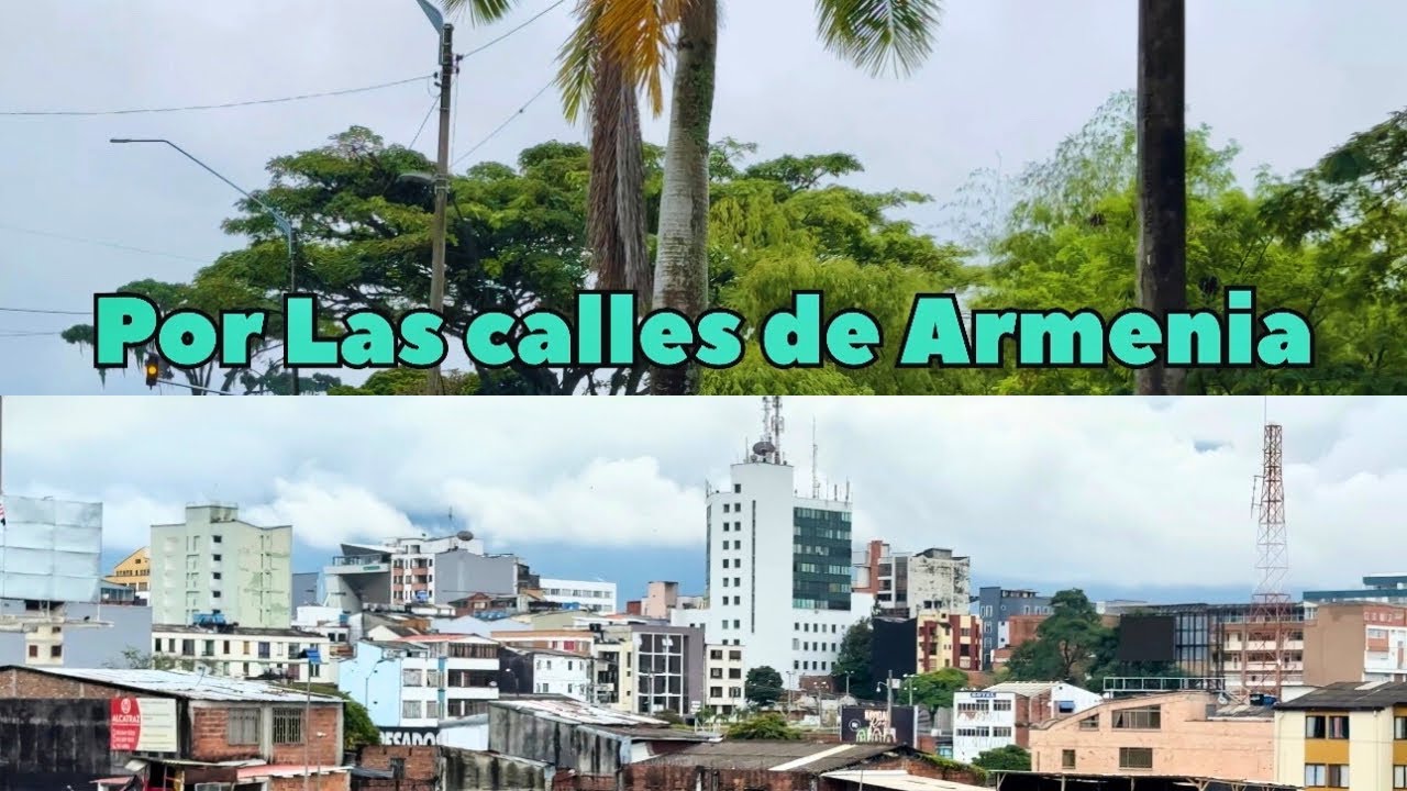 Recorriendo Las Calles De La Ciudad De Armenia en Navidad 2025
