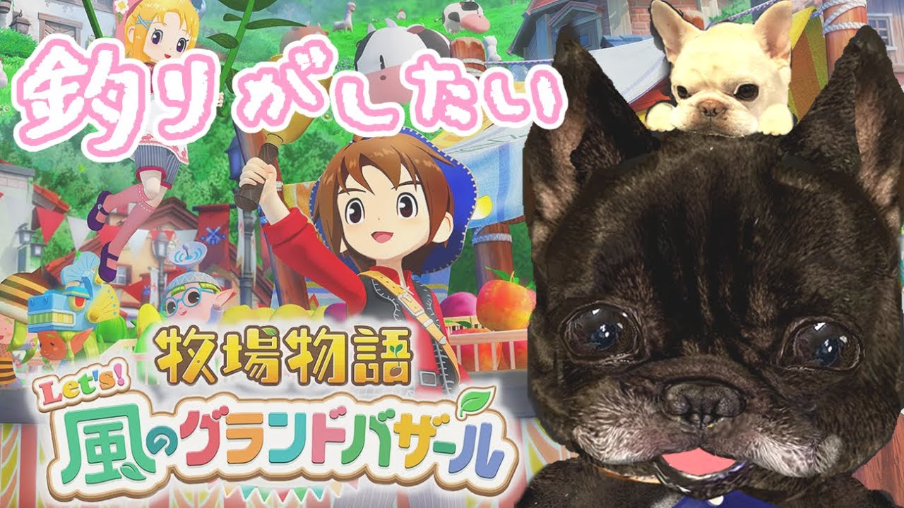【牧場物語】釣りをしなくては｜Let’s！風のグランドバザール