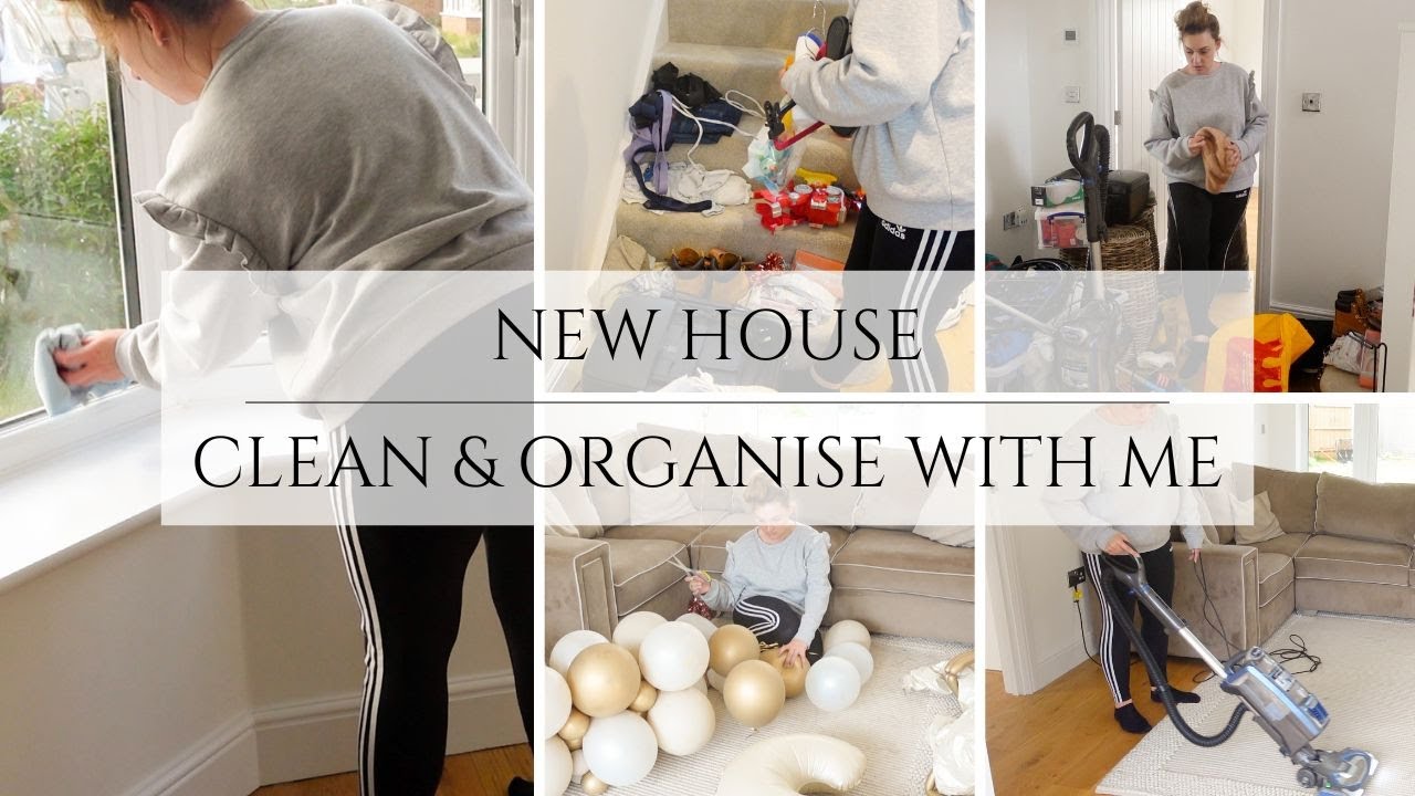 POWER HOUR NEW HOUSE CLEAN WITH ME 🏡  CLEAN & DECLUTTER 2023 | CLEAN & ORGANISE WITH ME