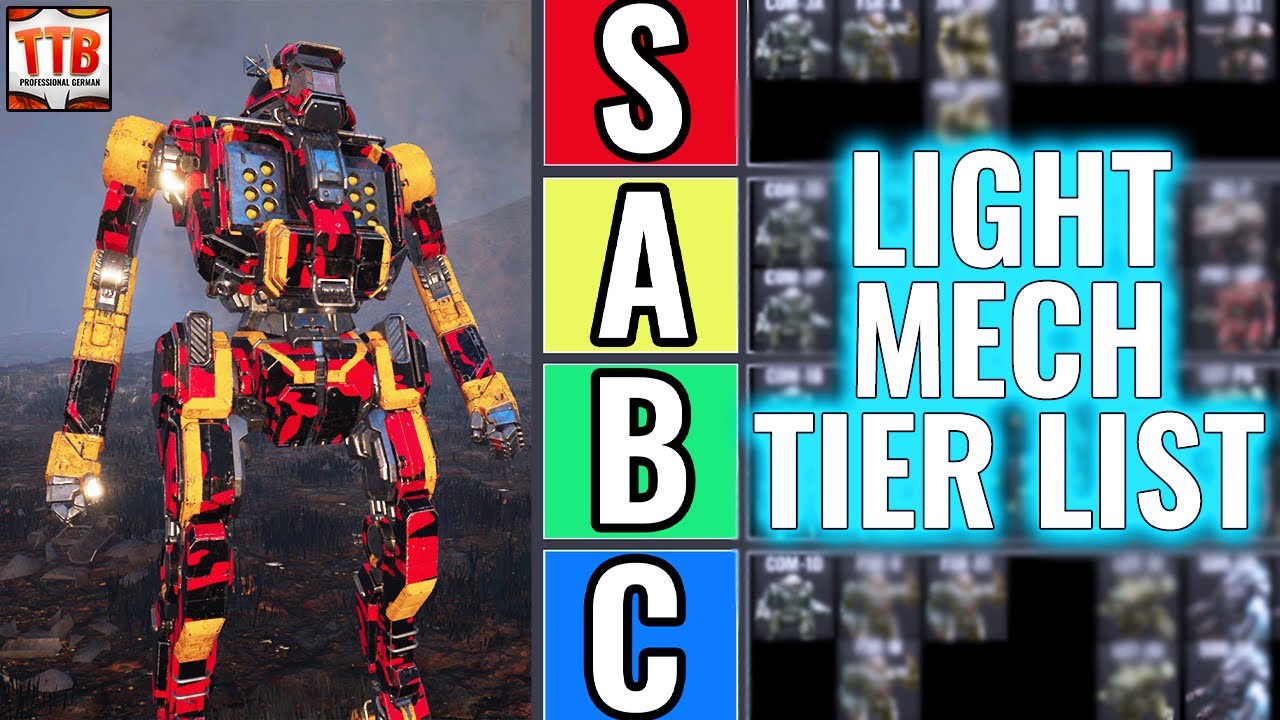 Избегайте покупки ПЛОХИХ МЕХОВ! - СПИСОК УРОВНЕЙ ЛЕГКИХ МЕХОВ - Mechwarrior 5: Mercenaries