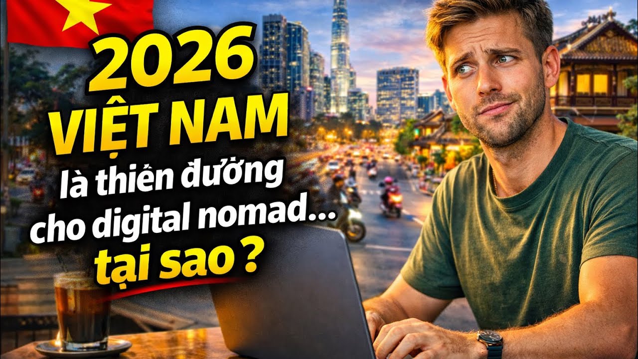 Tại sao Việt Nam là thiên đường cho digital nomad năm 2026