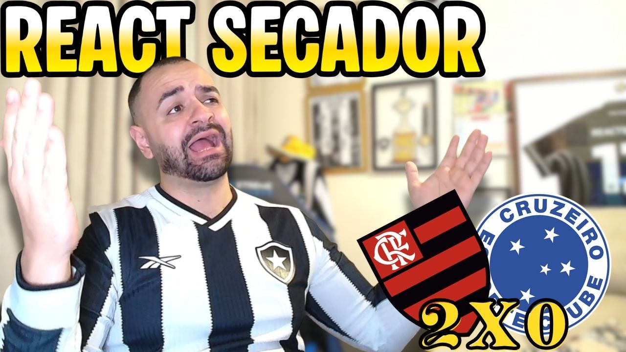 React Secador Flamengo 2 x 0 Cruzeiro | Noite de reencontros no Maraca