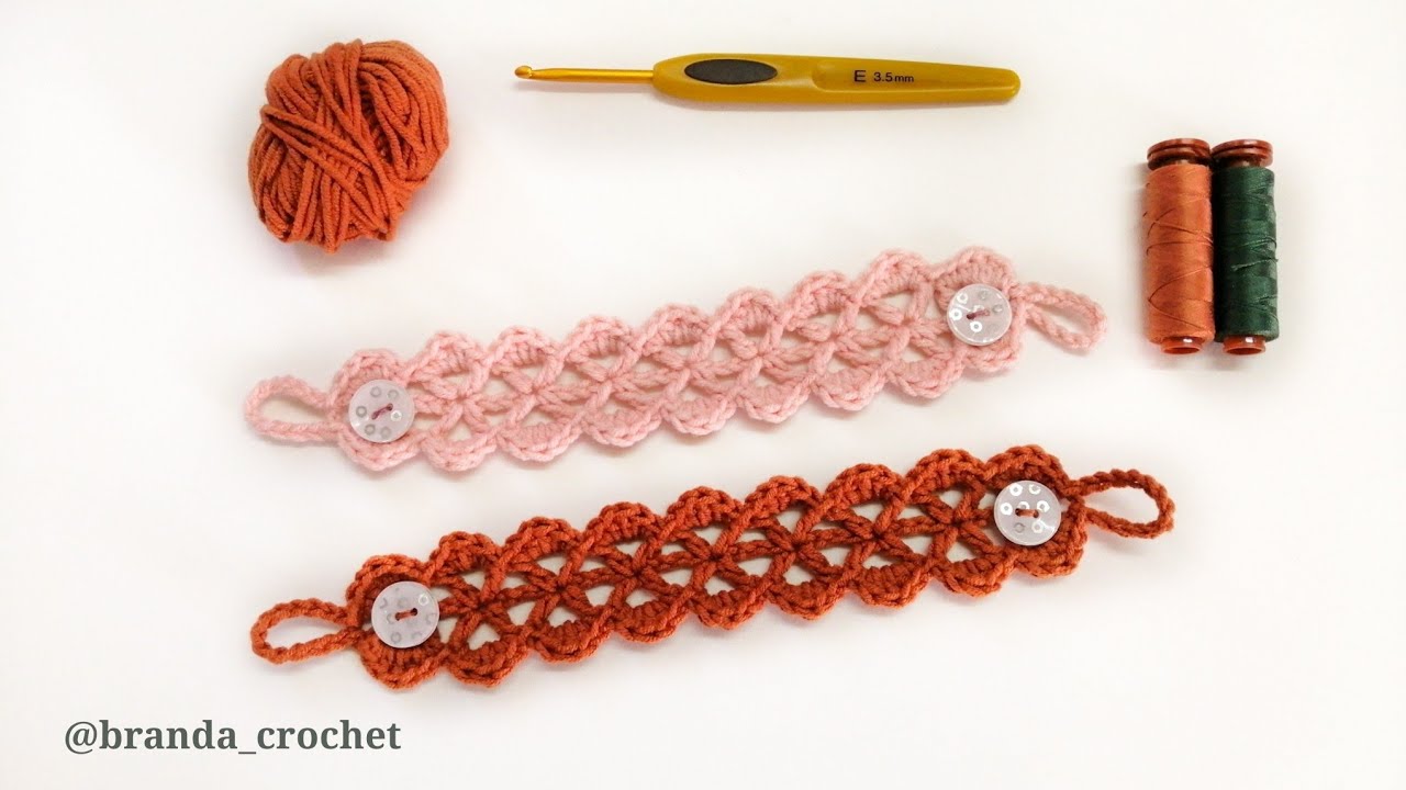 كروشيه حامي الأذن ( ماسك الكمامه) #5 - Crochet ear saver (English subtitles )