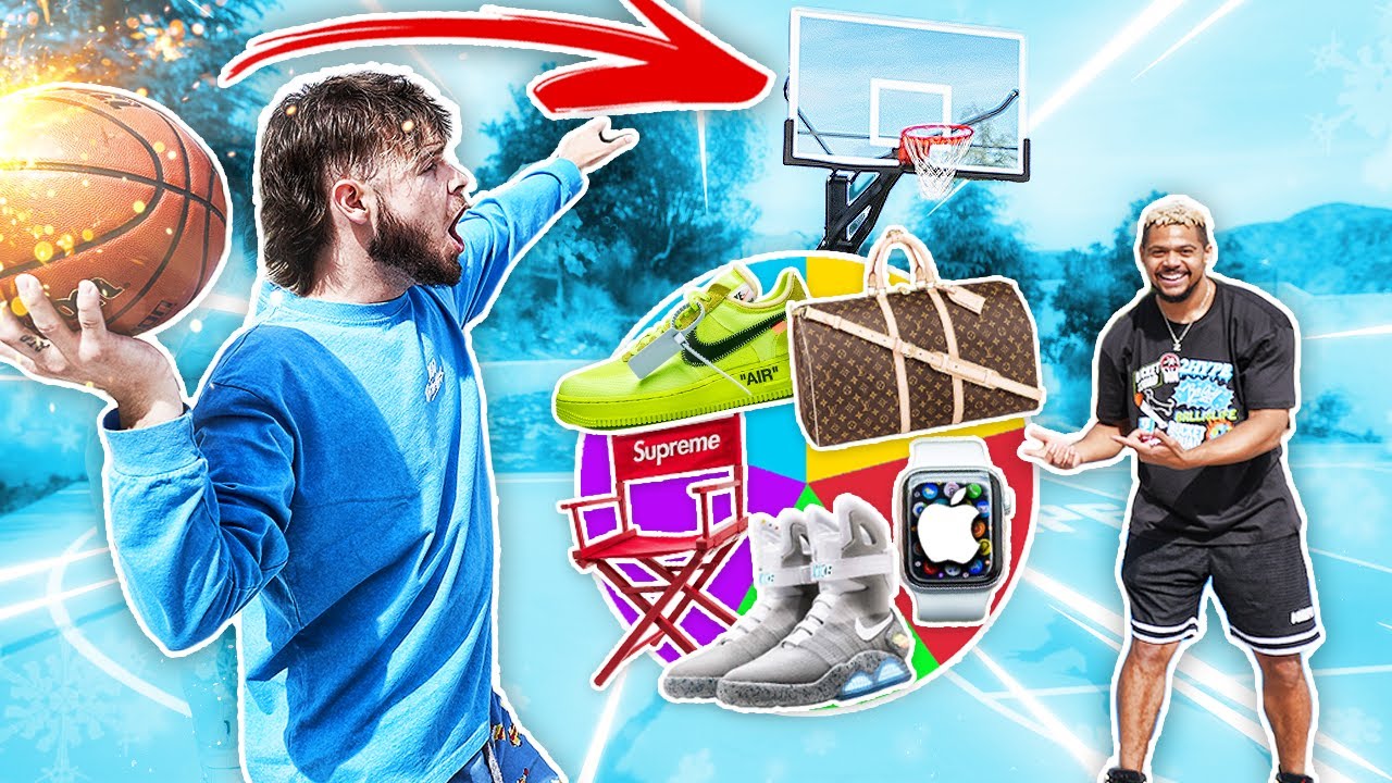 Win the Basketball Challenge, Spin the WHEEL of PRIZES !!