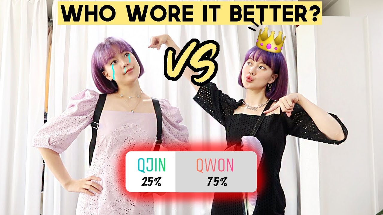Who Wore it Better? Twin VS Twin Challenge (I officially suck lol) | Q2HAN