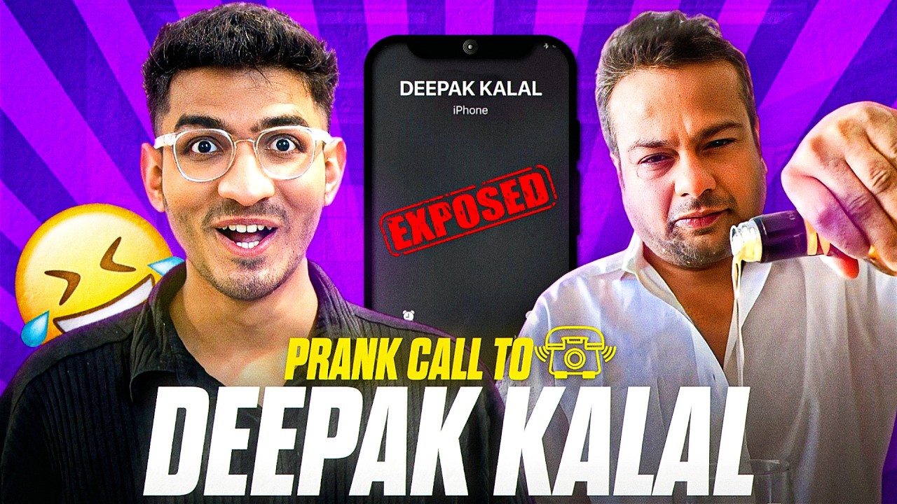 Prank Call to Deepak Kalal *EXPOSED*