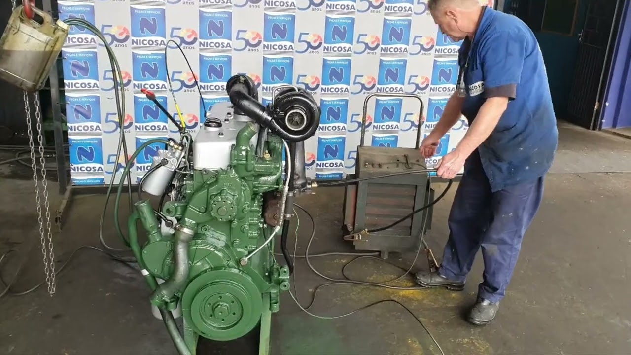 Motor  Mercedes-Benz 1516 Modificado e retificado pra venda Na Nicosa Ponta Grossa