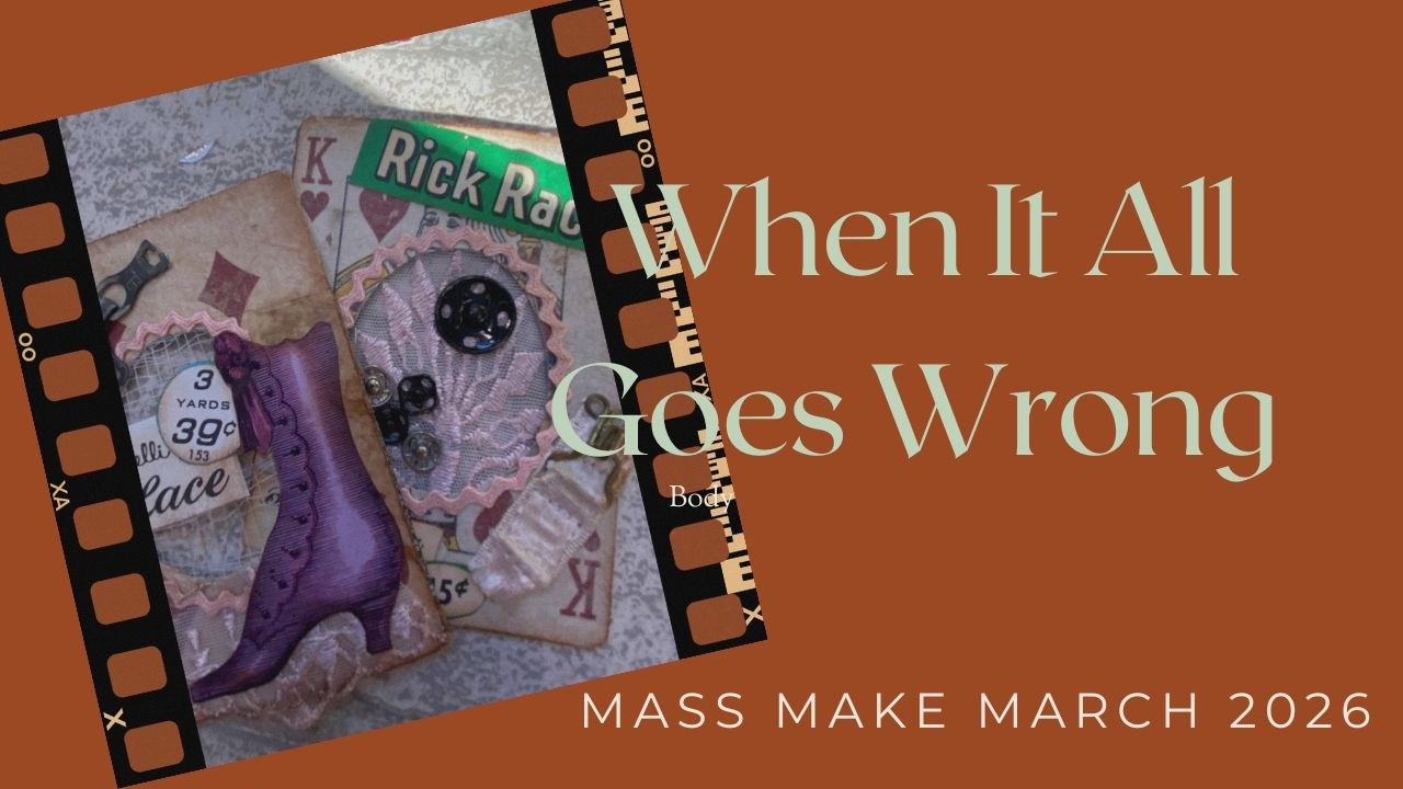 Vintage Specimen Slides | Sunlight Glare & Lost Video | #massmakemarch2026 | 100 Day Project Day 61