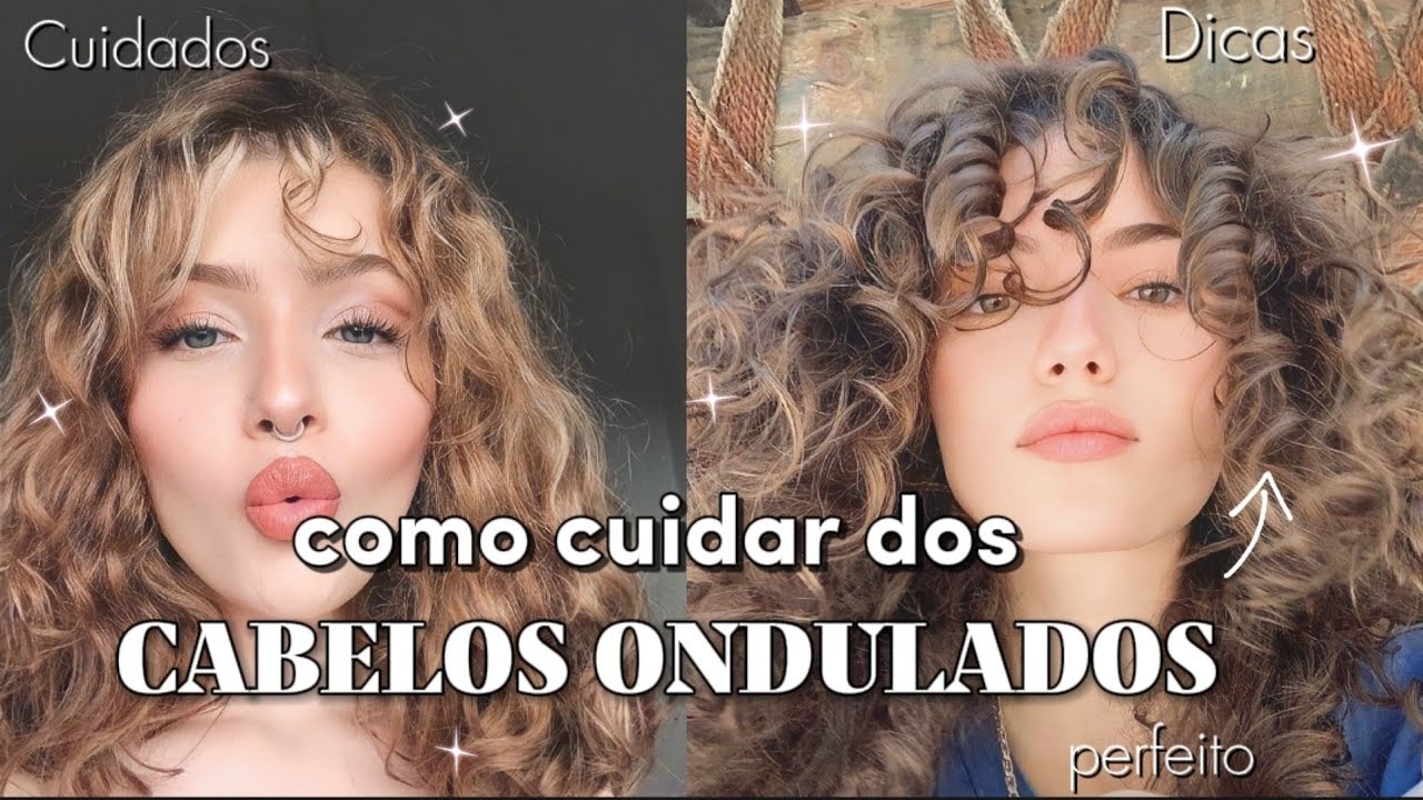 COMO TER UM CABELO ONDULADO PERFEITO  dicas , cuidados,como cuidar, produtos