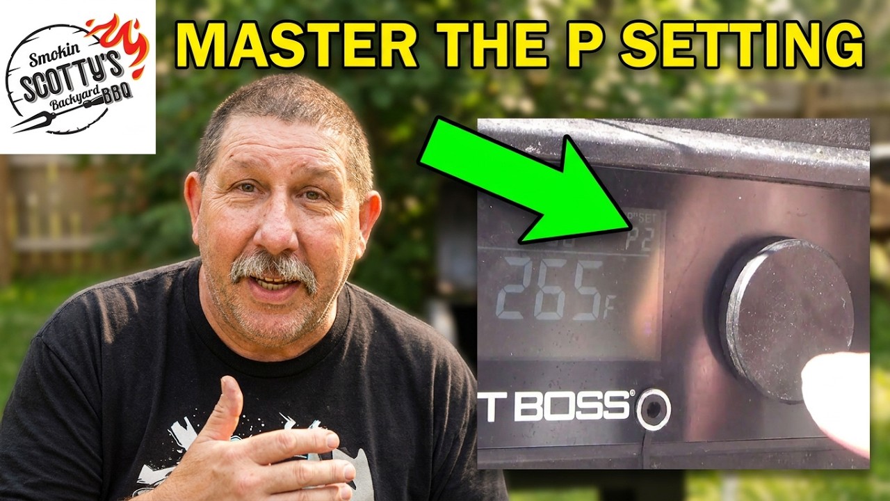 how To use the  p Setting on your pitboss lexington