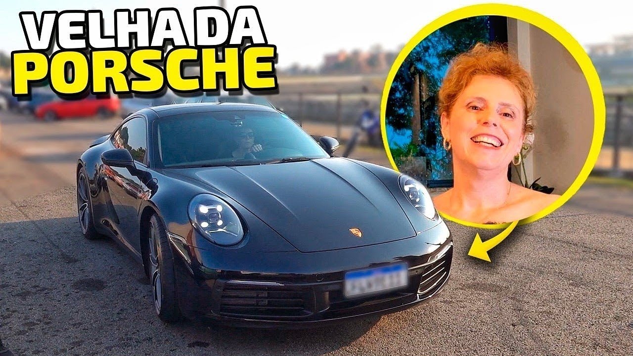VELHA DA PORSCHE VEIO BRIGAR COMIGO PORQUE XINGUEI ELA