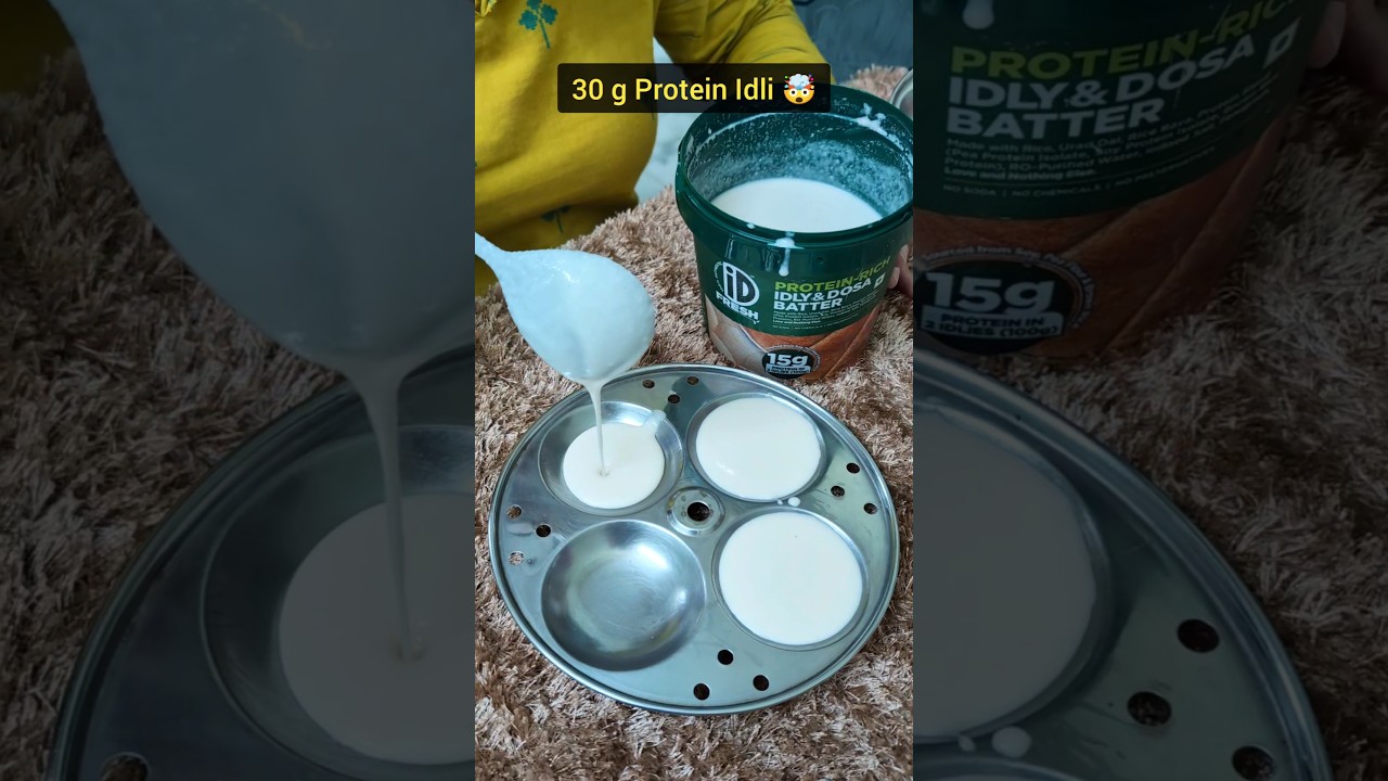 Protein Packed Instant Idli review 🤤🔥