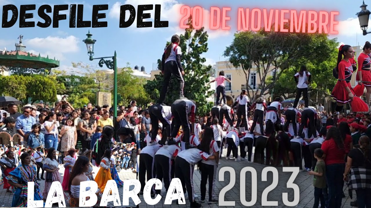 DESFILE 20 DE NOVIEMBRE  EN LA BARCA JALISCO