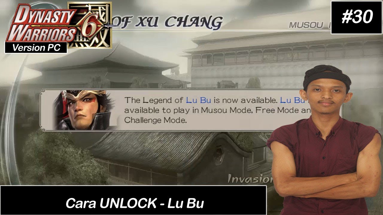 Cara Unlock - Lu Bu | Dynasty Warriors 6 (PC Version) HD