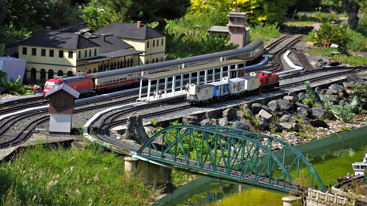 Gartenbahn Spurgröße G - Eisenbahnwelten - Kurort Rathen - TEIL 2 - 19.8.2023