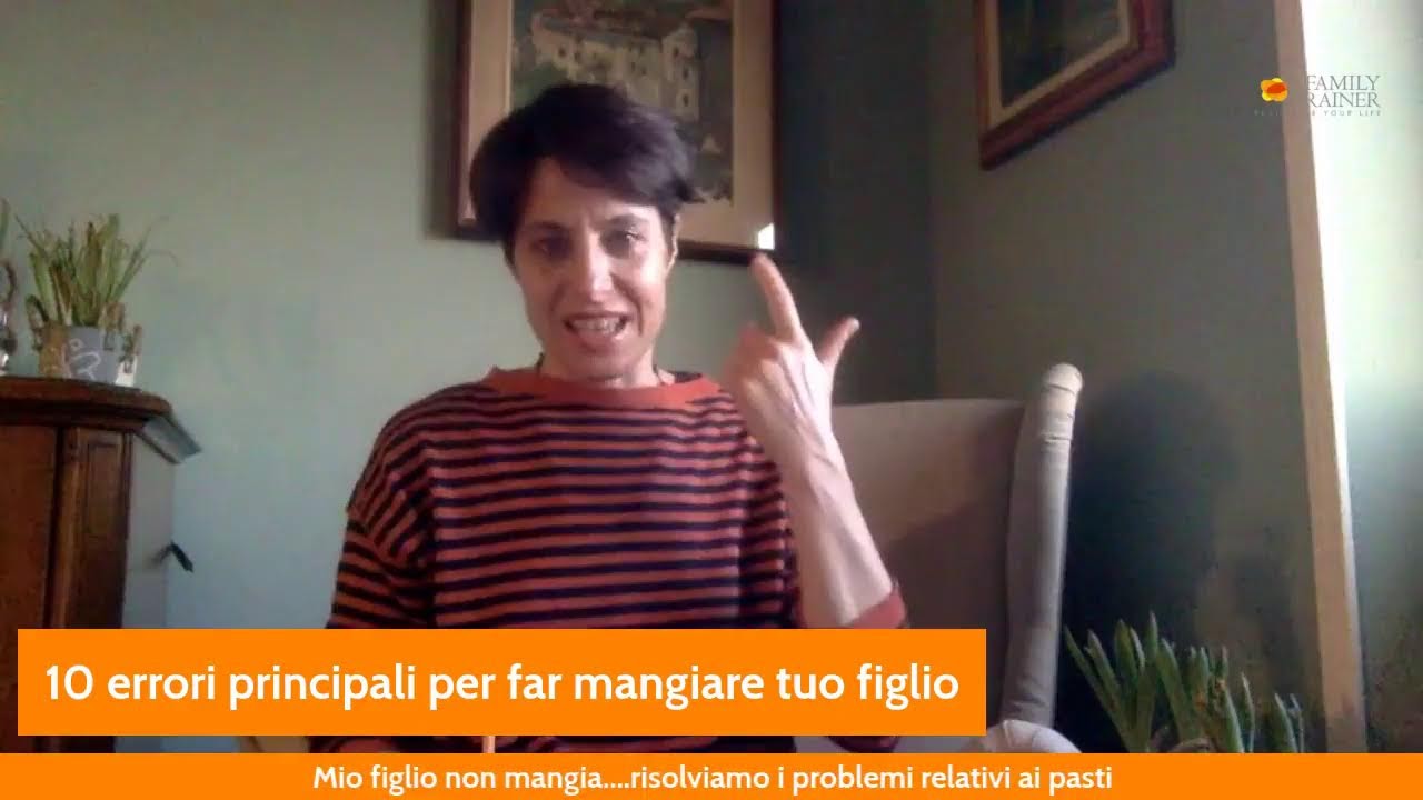 10 principali errori per far mangiare tuo figlio!