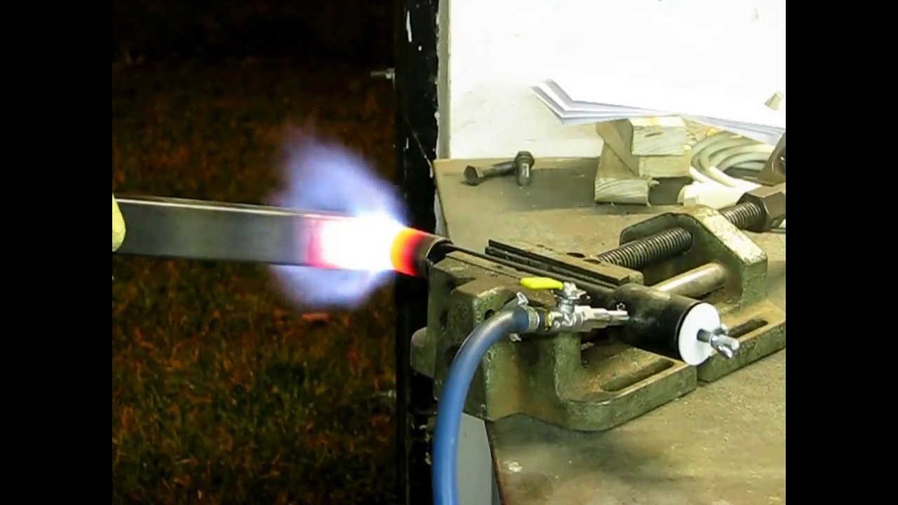 Devil Forge DFP Burner first time fireing and testing