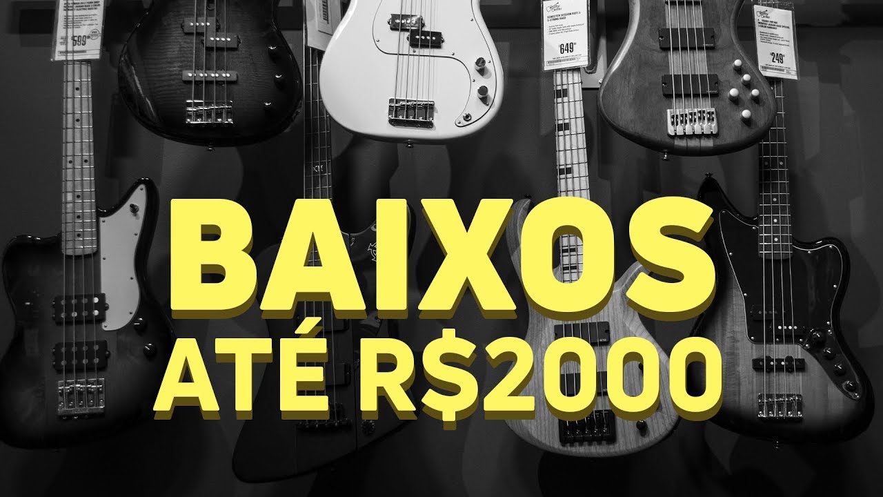 Melhores Baixos para iniciantes