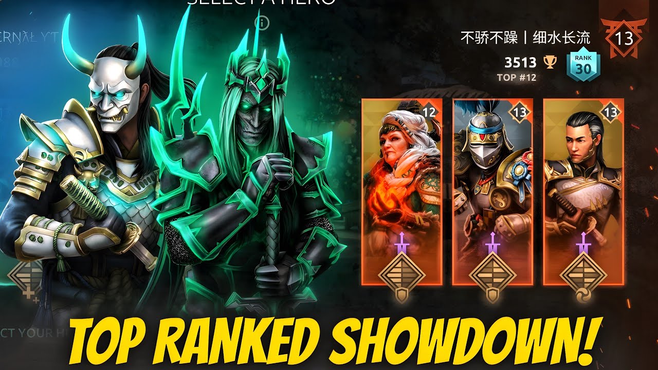 Top Ranked Showdown After a Long Time! ⚔️🔥 | Shadow Fight 4: Arena