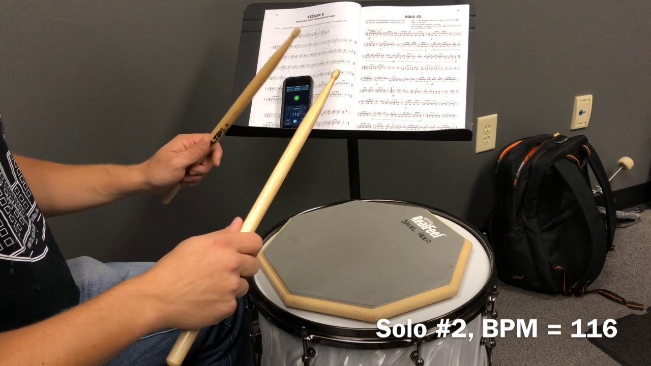 Alfred Drum Method Book 1, Solo #2
