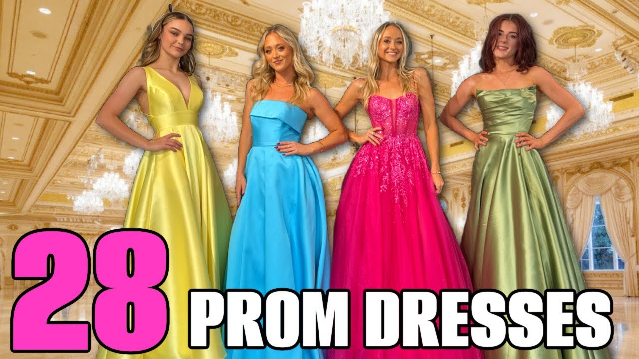 We went PROM DRESS SHOPPING 👗