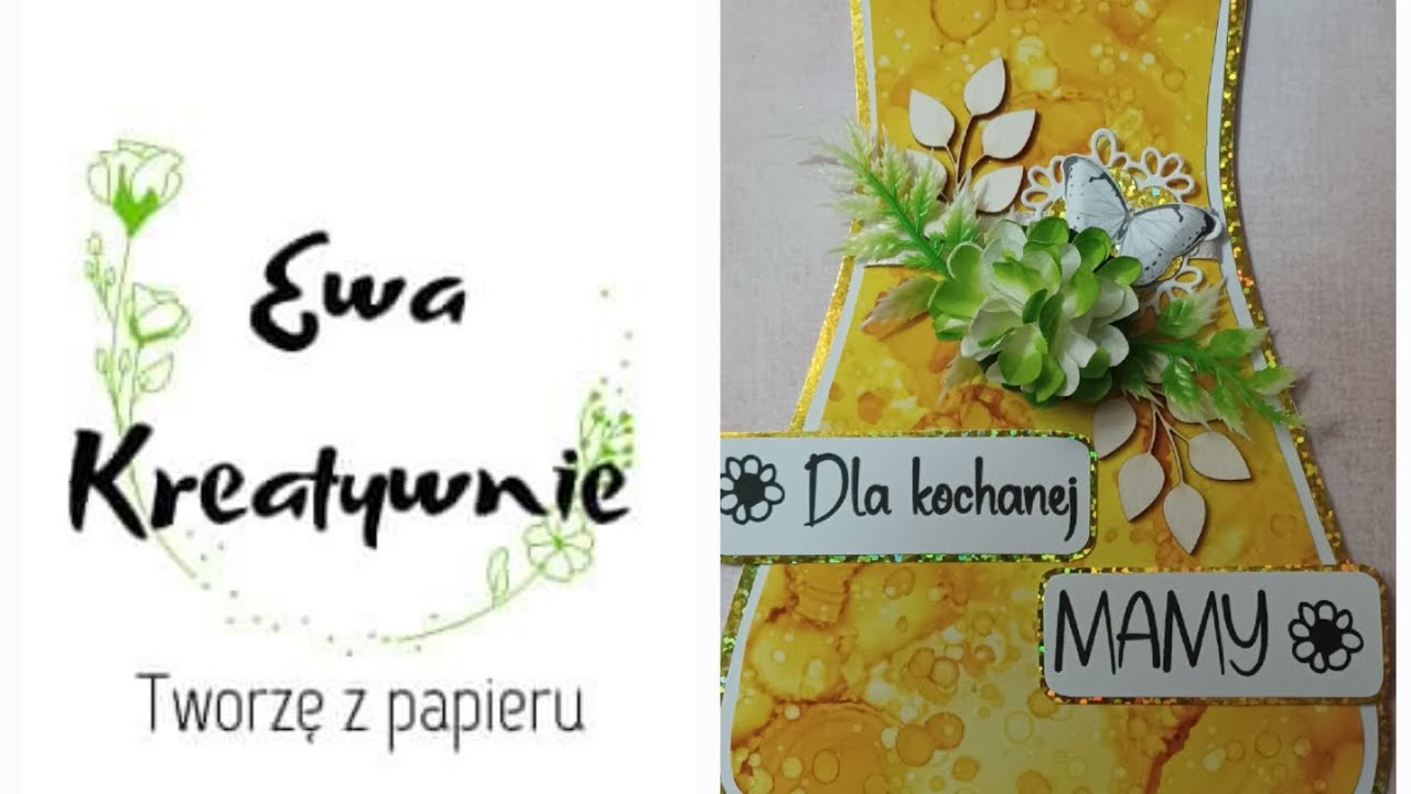 Kartka na Dzień Matki - #cardmaking  #scrapbooking #kartkaręcznierobiona