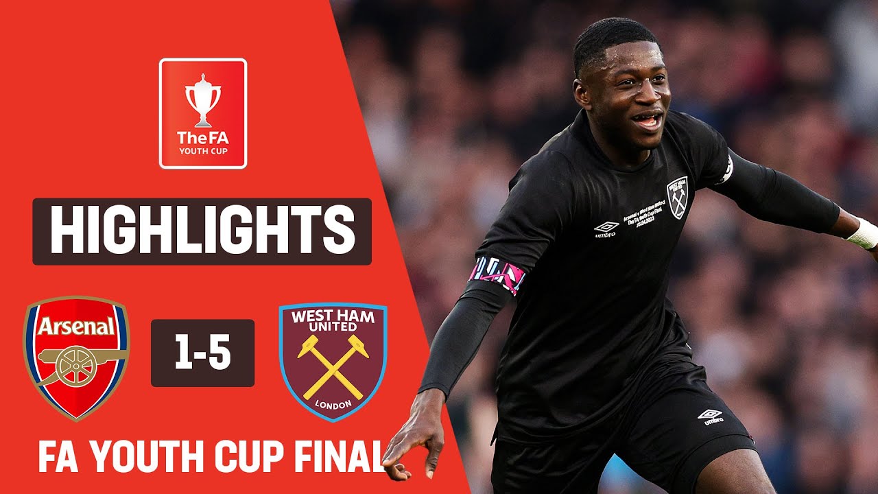 Young Hammers Run Riot to Win FA Youth Cup | Arsenal U18 1-5 West Ham U18 | FA Youth Cup 2022-23