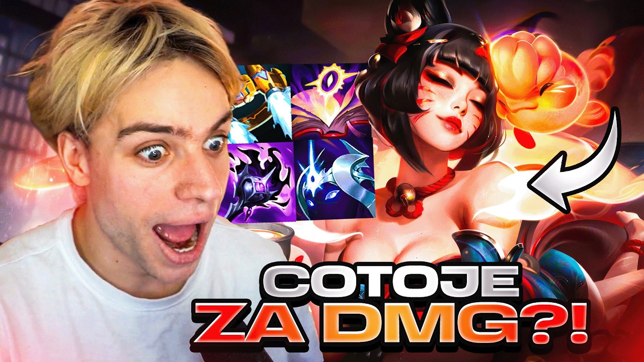 VYMYSLEL JSEM TEN NEJVÍC OP BUILD NA AHRI! 😍