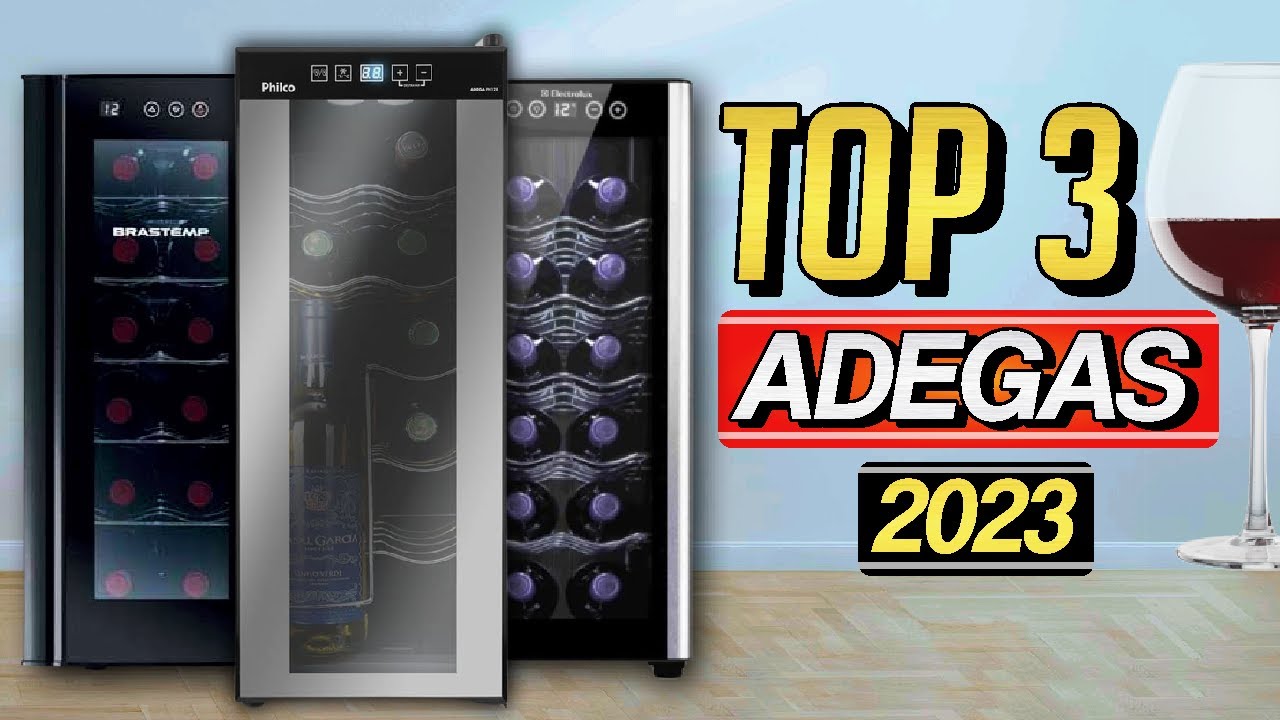 As 3 MELHORES ADEGAS CLIMATIZADAS em 2023! Qual COMPRAR?
