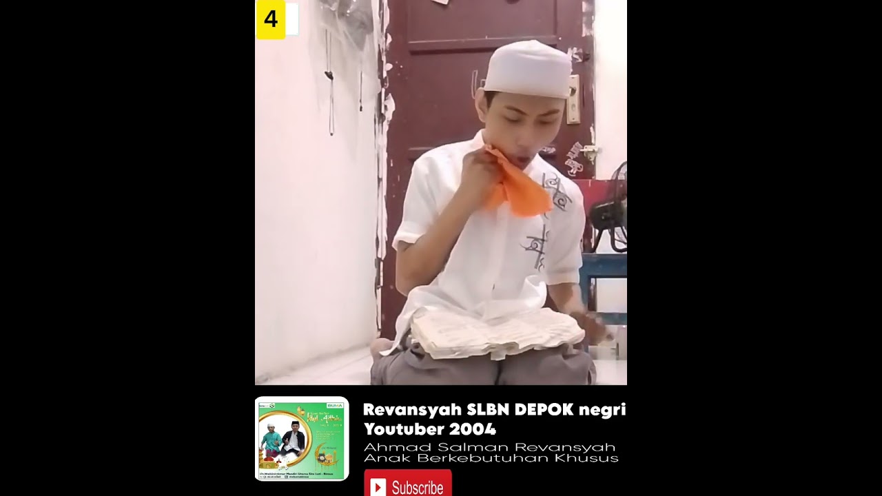 judul baca juz amma sama hafalan surat pendek Salman revansyah Anak berkebutuhan khusus
