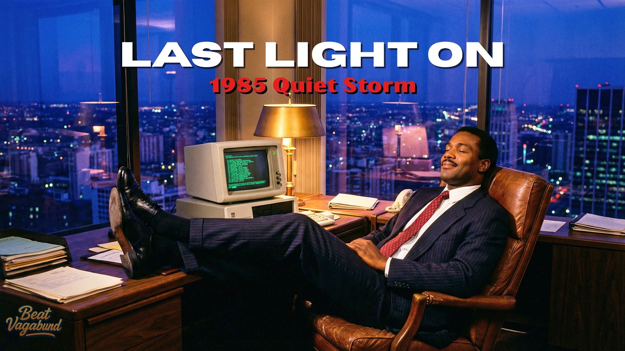 Last Light On | Late Night Office R&B (Quiet Storm 1985 Style) — Night Office Sessions