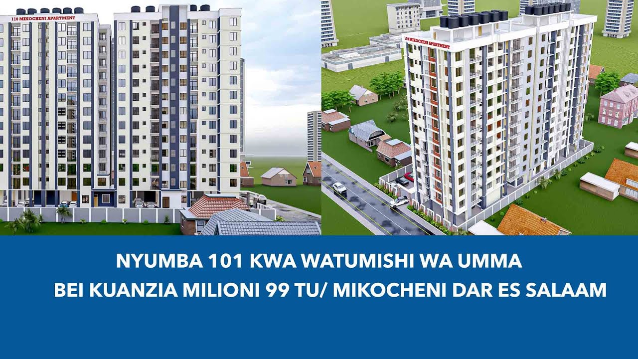 MRADI WA NYUMBA ZA MAKAZI/ MIKOCHENI JIJIDI DAR ES SALAAM/ WAHI SASA: