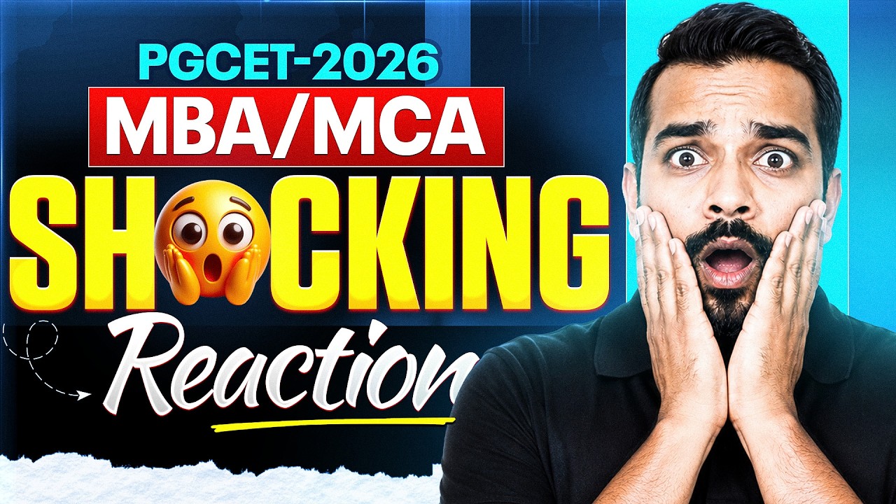 MBA PAPER REACTION🔥| PGCET MBA-MCA 2026 | | PGCET MBA| PGCET MCA #pgcet2026