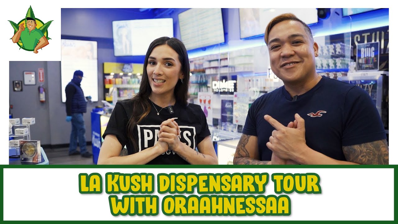 Filipino Cannabis Guy - LA Kush Dispensary Tour with Oraahnessaa