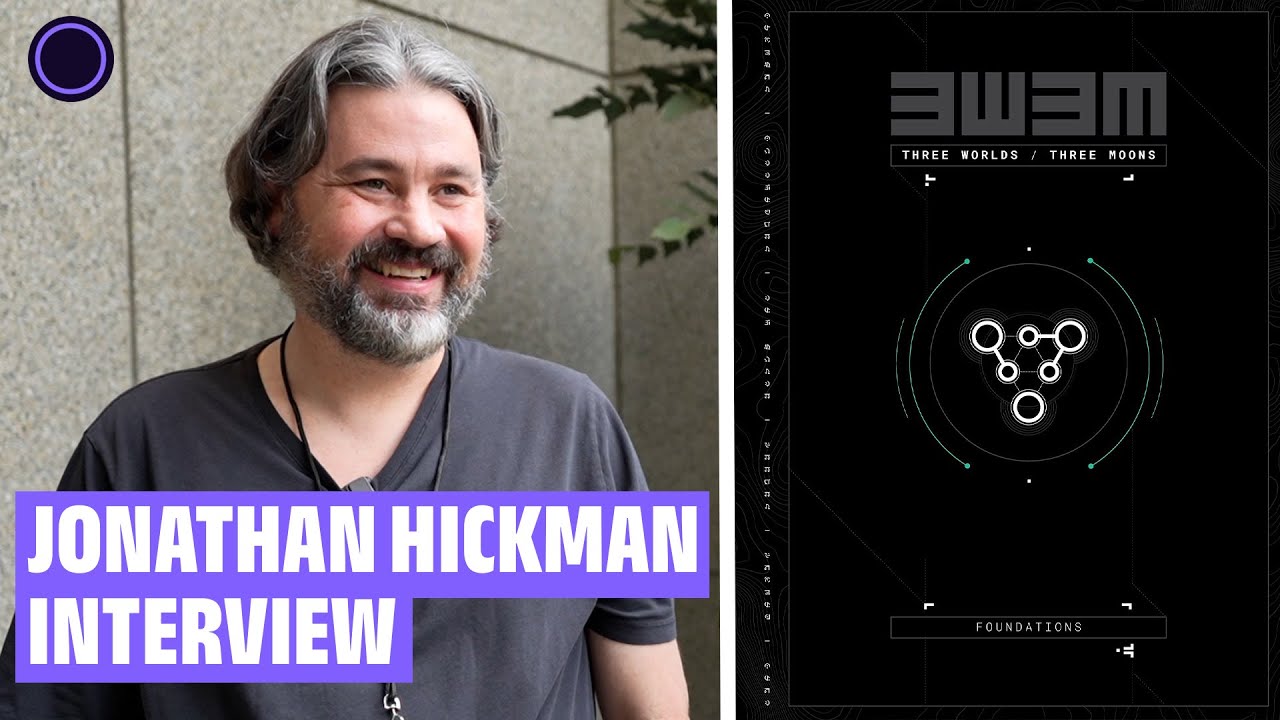 Jonathan Hickman explores 3 Worlds 3 Moons and his Substack universe